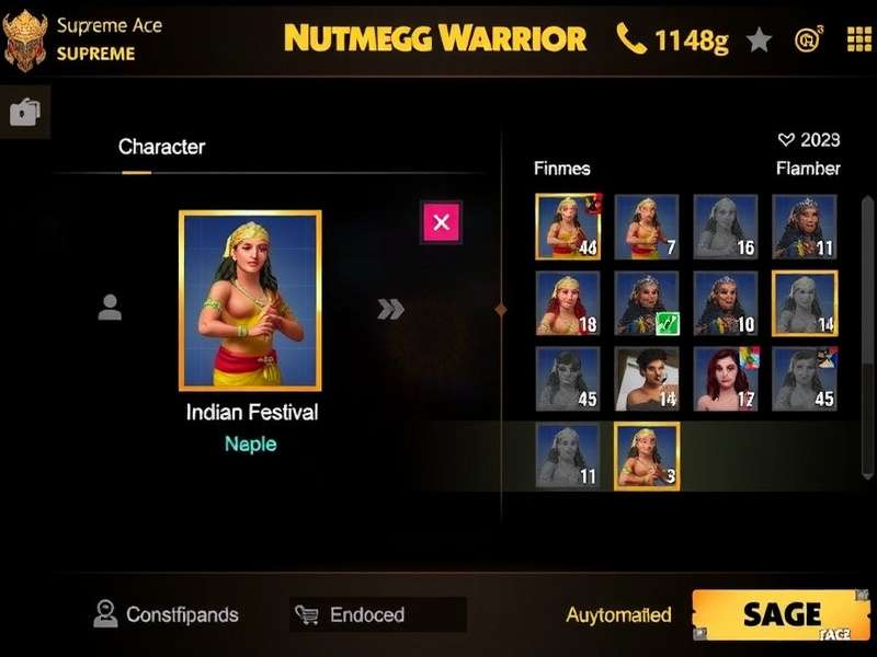 Nutmeg Warrior Supreme Ace Gameplay Screenshot